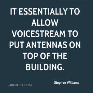 It essentially to allow Voicestream to put antennas on top of the ...