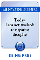 Ignoring negative thoughts