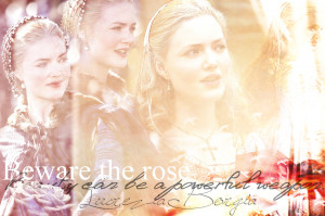 Lucrezia Borgia Beware the rose
