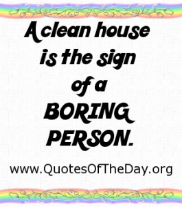 Funny Quotes About Housework