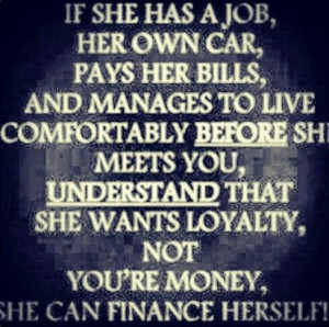 Independent women. Don't need you, but WANT YOU.