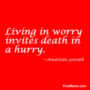 worry quotes