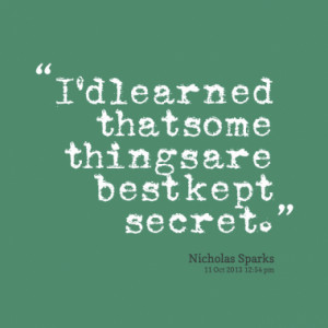 Quotes About: secrets