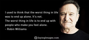 Inspiring Robin Williams Quotes & Sayings