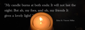 Military Wife Quotes: My Candle Burns At Both Ends