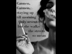 Lana Del Rey - Carmen (Lyrics)