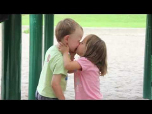 Kids Kissing On The Lips Youtube