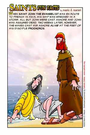 Saints Fun Facts for St. John the Evangelist