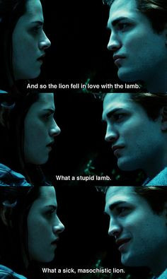 Twilight Quotes Lion Fell In Love With The Lamb And so the lion fell ...