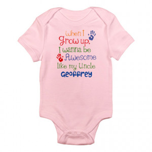 Uncle Gifts > Awesome Uncle Baby > Personalized Awesome Like My Uncle ...