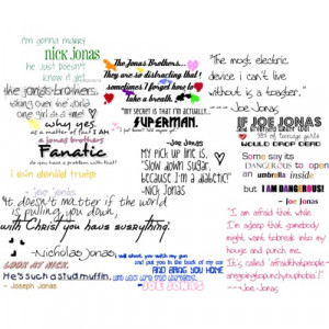 Jonas Brothers Quotes - Polyvore