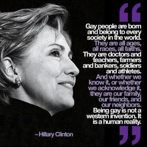 wonderful quote by Hilary Clinton