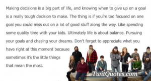 Making decisions is a big part of life, and knowing when to give up on ...