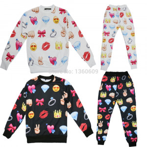 Emoji Men Joggers Outfit