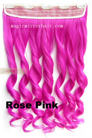Pink Rose Hair Color