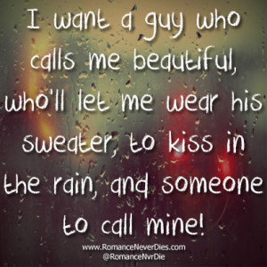 In What I Want a Guy Quotes