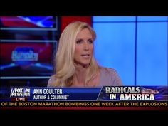 Ann Coulter, QUEEN of the Douches. Actually douche might be too nice ...