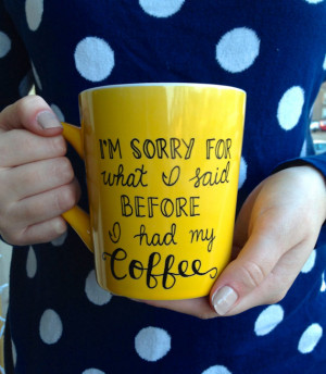 Quote Coffee Mug // 