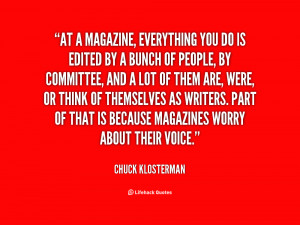 Chuck Klosterman