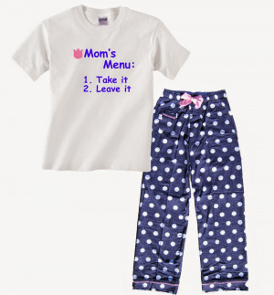 ... pajamas. Here is a fun selection of Mommy and Me Pajamas and outfits