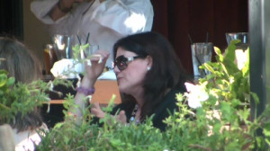 George Lopez's Ex-Wife Is Consoled By Friends At Lunch video
