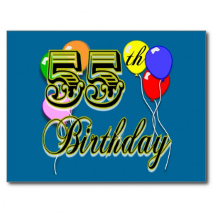 happy 55th birthday birthday design for a special 55th birthday great ...