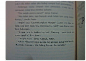 Love Quotes From The Hunger Games Book 1 ~ diary of : NOVIYANTI ...