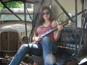 redneck girls with guns