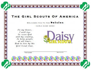 Please welcome Daisy Troop #1123!