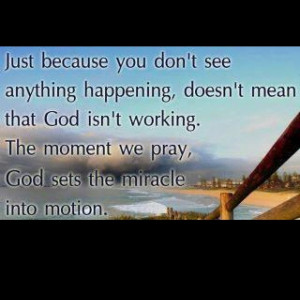 God does hear our prayer