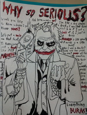 Jokers quotes poster by aborigene7