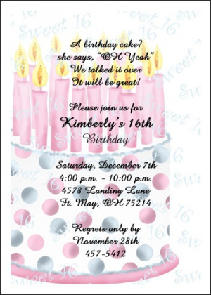 Sweet 16 Candles Birthday Party Invites areBecoming Very Popular!