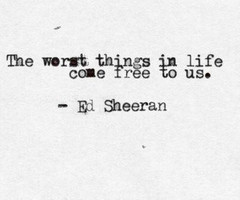 Tagged with ed sheeran quotes