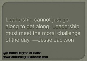 Educational leadership quotes. Leadership cannot just go along to get ...