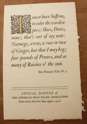 loved this one because you can see where Clem’s coffee dripped on ...