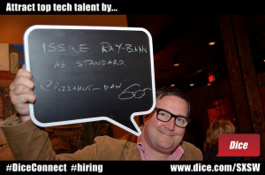 Attract top tech talent by issuing Ray-Bans as standard. Quote from ...