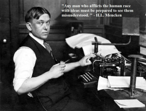 Any man who afflicts the human race…