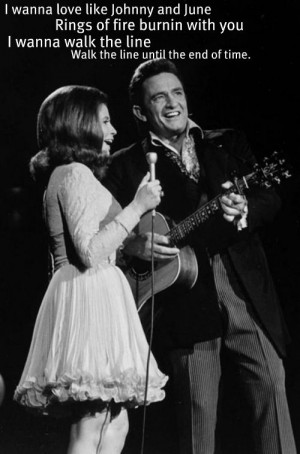 Johnny and June. Lyrics from the song Johnny and June. LOVE this song ...