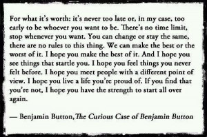 Its never too late or early picture quotes image sayings