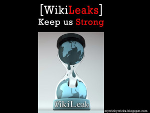 Wikileaks, Wikileaks keep us strong