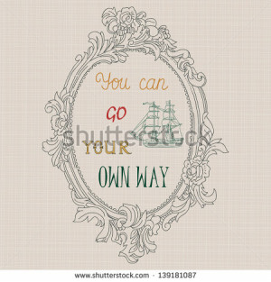 quote on retro background in quote retro background with princess