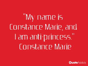 My name is Constance Marie and I am anti princess Wallpaper 3