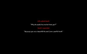 death quotes inspirational life black background 1920x1200 wallpaper ...