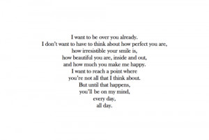 want to get over you #love #life #happiness #relationships # ...