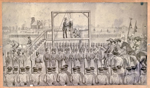 the hanging of john brown courtesy of the virginia military