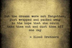 Blood Brothers #theatre