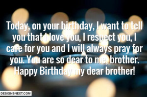 Happy birthday to my beloved brother!