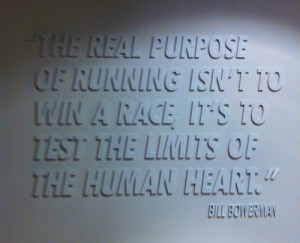 Bill Bowerman. The man who created Nike.
