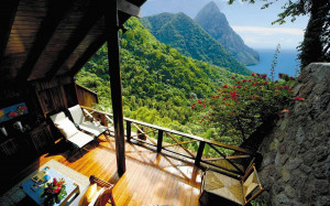 The Ladera Resort in St Lucia is a tropical island paradise, teeming ...