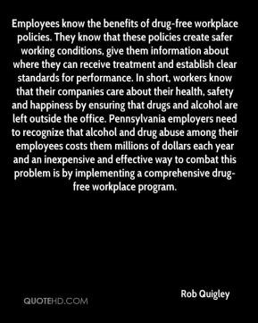 . In short, workers know that their companies care about their health ...